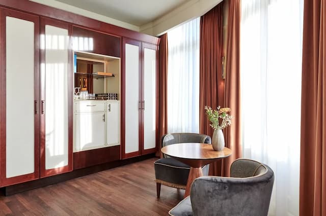 De L'Europe Amsterdam-小型套房, 阳台, 河景-1