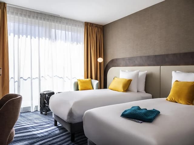 Mercure Amsterdam North Station = 阿姆斯特丹北站美居酒店-標準客房, 2 張單人床-4