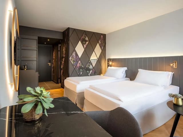 維也納音樂廳美憬閣飯店-高級雙床房, 2 張單人床-7