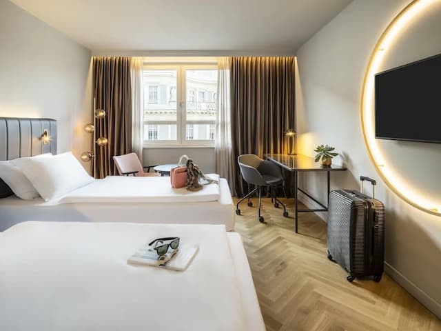 維也納音樂廳美憬閣飯店-高級雙床房, 2 張單人床-10