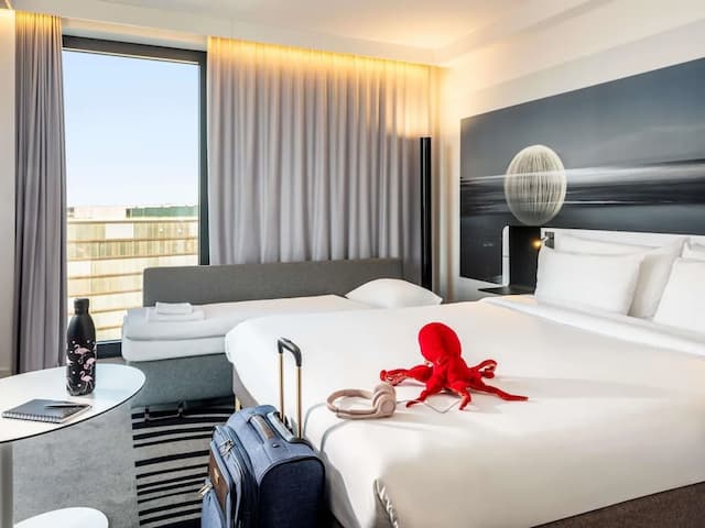 노보텔 빈 하우프트반호프-스탠다드룸 (Family. 2 adults + 1 child)-3