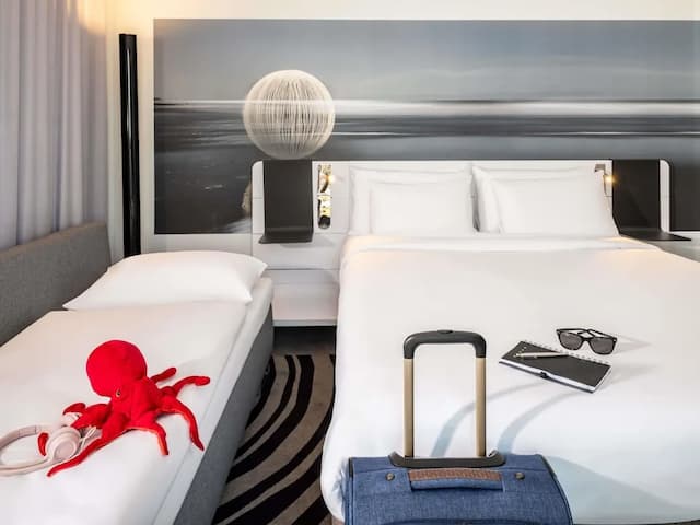 노보텔 빈 하우프트반호프-스탠다드룸 (Family. 2 adults + 1 child)-2