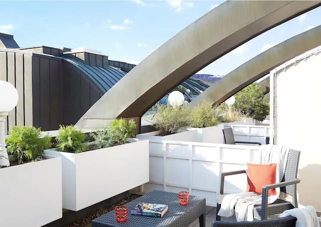 凱撒弗拉茨約瑟夫生活飯店-高級複式房屋, 1 張加大雙人床, 露台-1