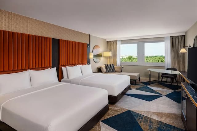 ヒルトン ウィーン ウォーターフロント-エグゼクティブ ルーム ベッド (複数台) (Waterfront)-1