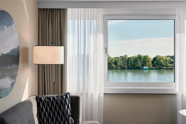 ヒルトン ウィーン ウォーターフロント-ルーム クイーンベッド 2 台 (Waterfront, Refurbished)-7