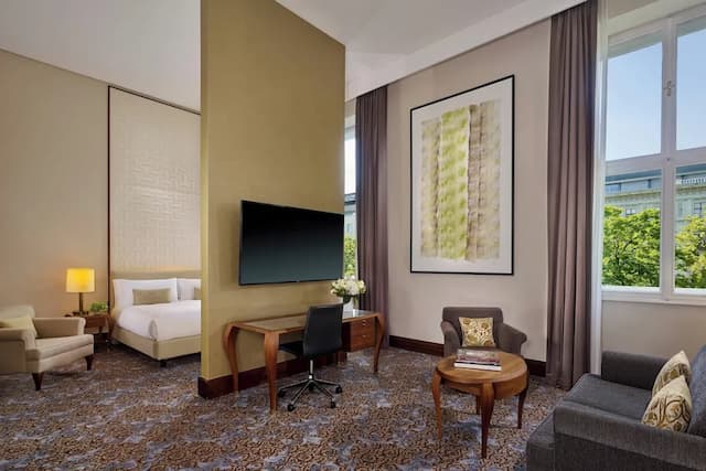 維也納麗思卡爾頓飯店-普通套房, 1 張特大雙人床-3