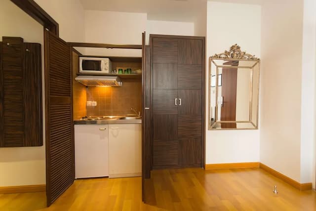 阿卡迪亞貝斯特韋斯特普勒斯飯店-標準公寓, 3 張單人床, 簡易廚房 (Quiet Location)-10