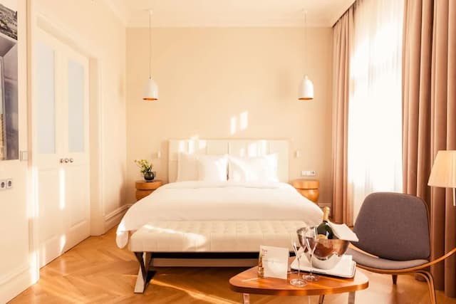 維也納無憂宮酒店-奢華客房, 1 張特大雙人床-1