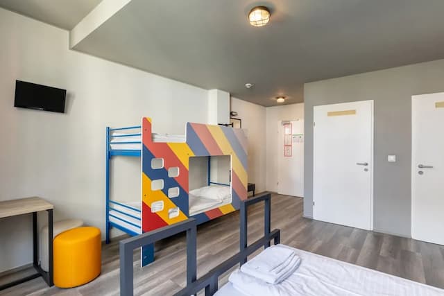 a&o 維也納中央車站飯店-家庭客房-3