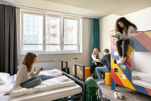 a&o 維也納中央車站飯店-家庭客房-6