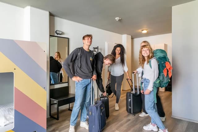 a&o 維也納中央車站飯店-客房 (6 Guests)-5