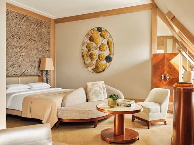 維也納柏悅酒店-豪華客房, 1 張特大雙人床-1