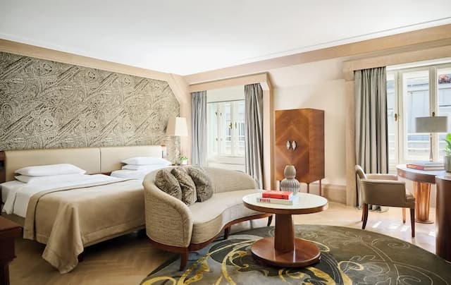 維也納柏悅酒店-豪華客房, 2 張單人床-1