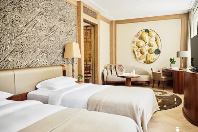 維也納柏悅酒店-豪華客房, 2 張單人床, 城市景觀-1