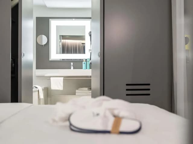 維也納市區諾富特套房飯店-標準套房, 1 張特大雙人床和 1 張沙發床 (Junior)-11