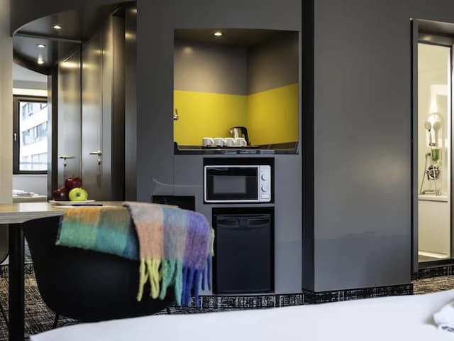 維也納市區諾富特套房飯店-標準套房, 1 張特大雙人床和 1 張沙發床 (Junior)-13