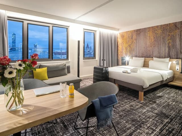 維也納市區諾富特套房飯店-商務套房, 1 張特大雙人床 (Junior)-8