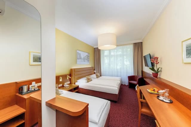 Austria Classic Hotel Wien-Standard Triple Room, City View-4