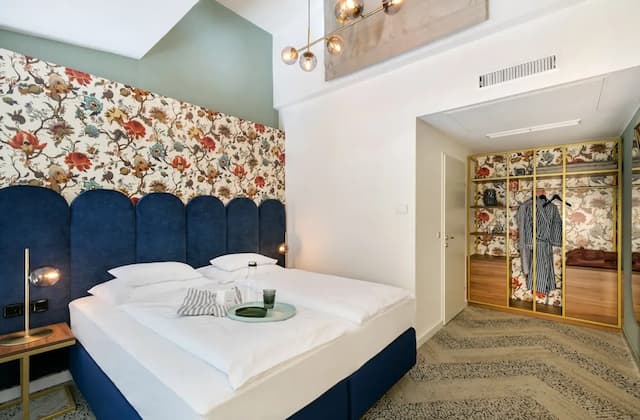 維也納阿克泰爾溫貝格爾酒店-普通套房, 1 張特大雙人床及 1 張梳化床, 非吸煙房-3