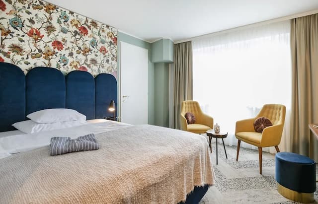 維也納阿克泰爾溫貝格爾酒店-套房, 1 張特大雙人床及 1 張梳化床, 非吸煙房-2