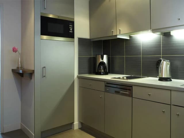 아파트호텔 아다지오 비엔나 시티-스튜디오, 더블침대 1개 또는 싱글침대 2개-3