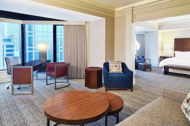 더 웨스틴 시카고 리버 노스-디럭스 스위트, 킹사이즈침대 1개 (Mobility Accessible, Tub)-4