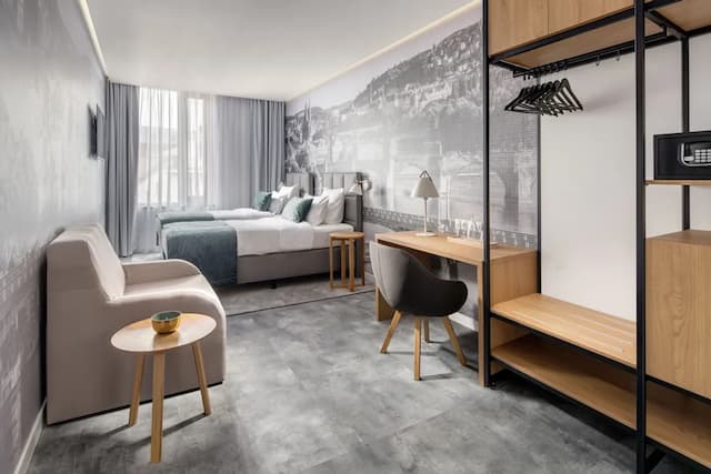 瑪曼森布拉格市中心住宅飯店-豪華雙人或雙床房-4