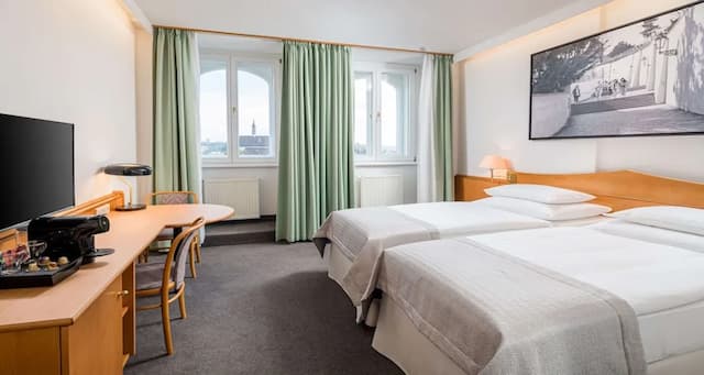 ベストウェスタン ホテル  モラン-クラシック ルーム シングルベッド 2 台 浴槽-1