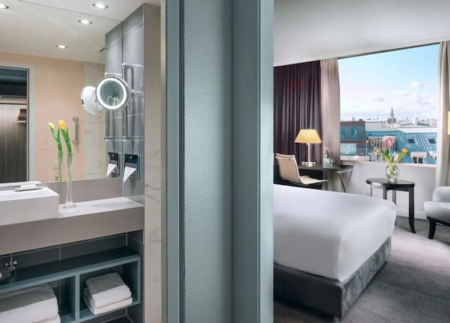 Hilton Prague Old Town-华丽客房, 1 张特大床-7