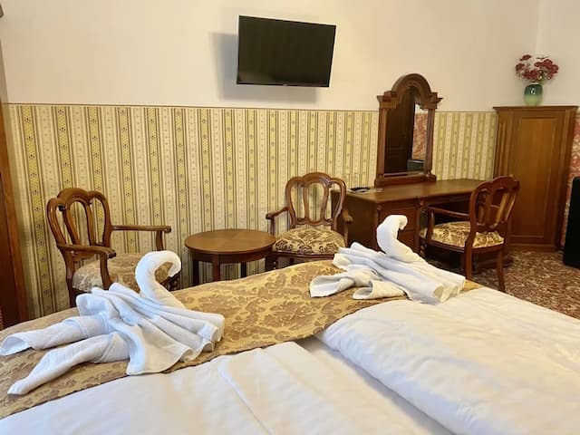 里沃瓦布拉格古城飯店-經典三人房, 1 間臥室-11