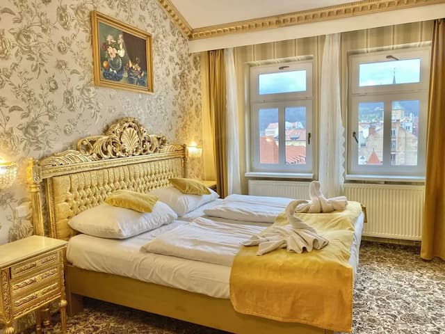 里沃瓦布拉格古城飯店-皇家開放式套房, 1 間臥室, 城市景觀-8