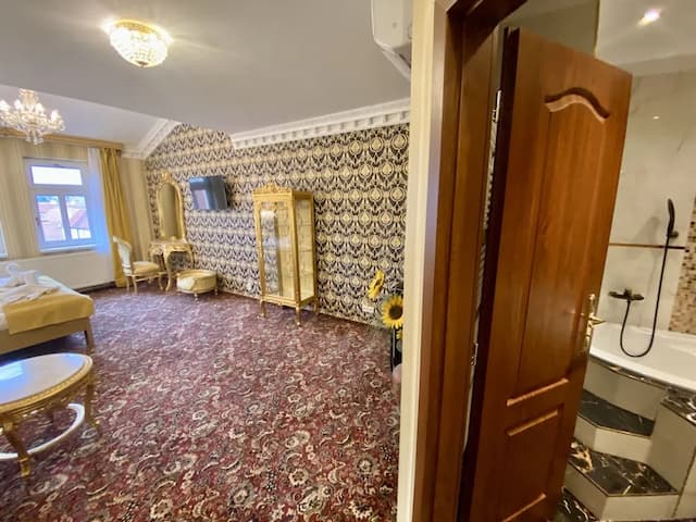 里沃瓦布拉格古城飯店-皇家開放式套房, 1 間臥室, 城市景觀-4