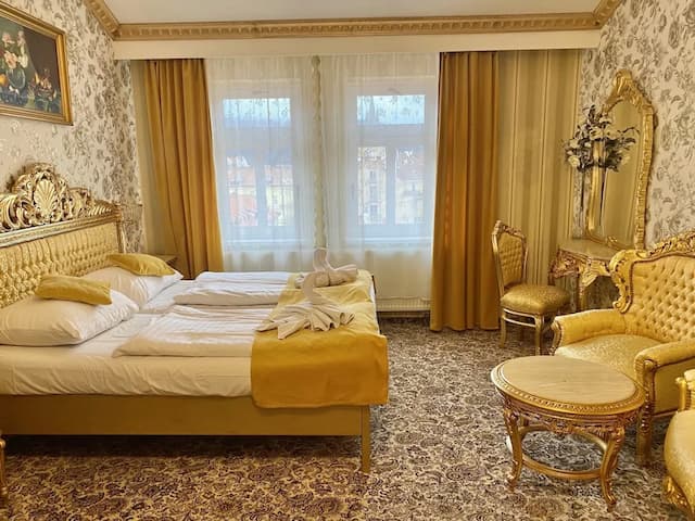 里沃瓦布拉格古城飯店-皇家開放式套房, 1 間臥室, 城市景觀-6