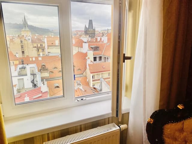 里沃瓦布拉格古城飯店-皇家開放式套房, 1 間臥室, 城市景觀-5