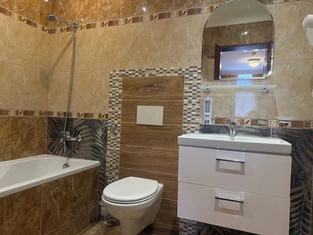 里沃瓦布拉格古城飯店-皇家三人房, 1 間臥室, 城市景觀-6