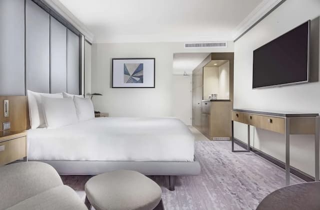 布拉格希爾頓飯店-豪華客房, 1 張特大雙人床-3