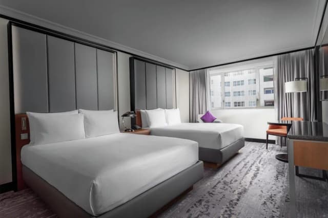 힐튼 프라하 아트리움-룸, 퀸사이즈침대 2개-2