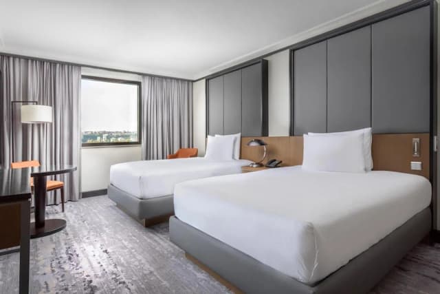 힐튼 프라하 아트리움-이그제큐티브룸, 싱글침대 2개-2