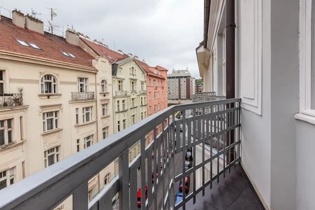 골든 프라하 룸-슈피리어 더블룸, 발코니-5