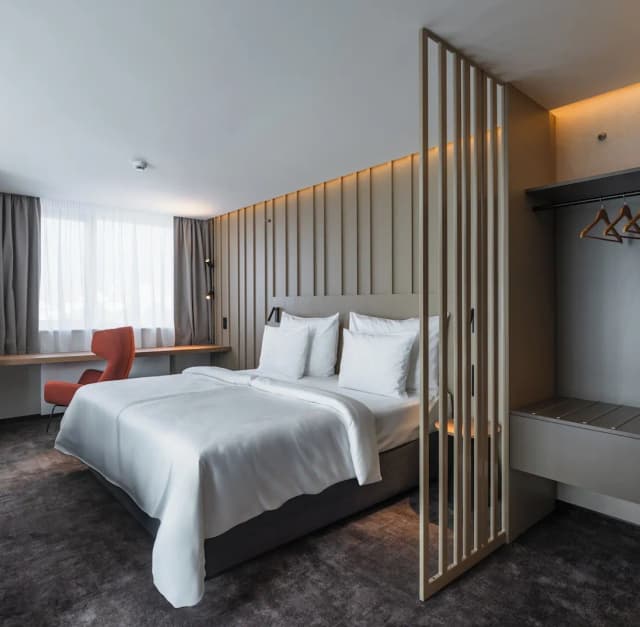 OREA Hotel Pyramida Praha-Executive Double Room, Pool Access-11