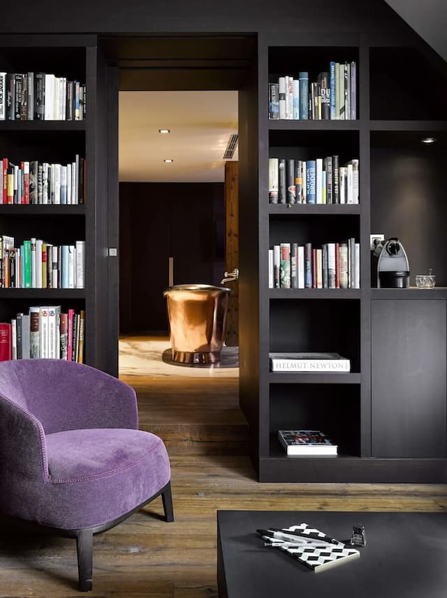 徽章飯店-Suite Library-4