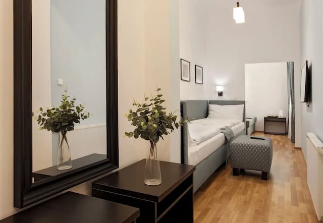 裴森科托舊城飯店-基本四人房, 庭園景觀-2