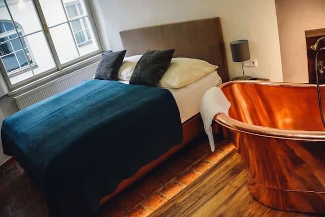 우 메드비트쿠 - 브루어리 호텔-Beer room-2