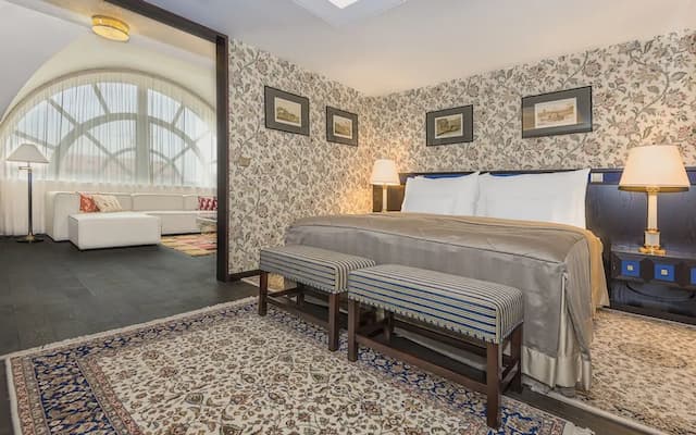 薩沃伊酒店-典雅套房, 1 間臥室, 花園景-1