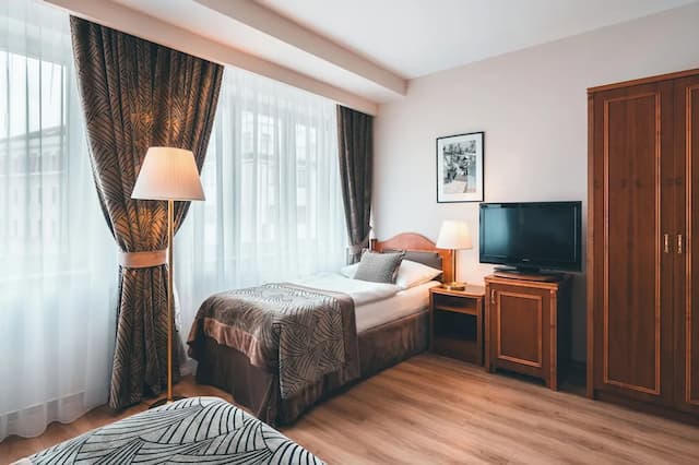 貝爾維迪爾酒店-標準三人房, 3 張單人床-3