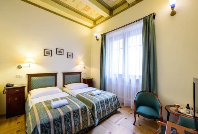 Hotel Élite Prague-华丽双人房或双床房-5