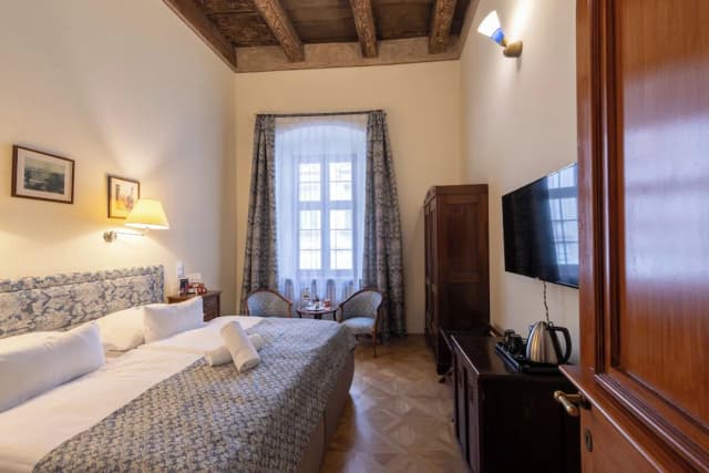 Hotel Élite Prague-华丽双人房或双床房-1