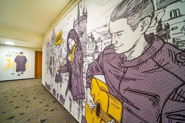 호텔 우노 프라하-패밀리룸-6