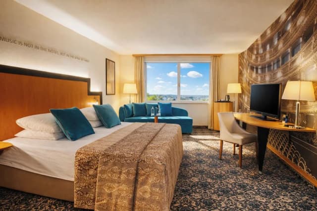 布拉格唐喬瓦尼飯店 - 世界頂級飯店-行政雙人房, 可使用俱樂部酒廊, 城市景觀-1