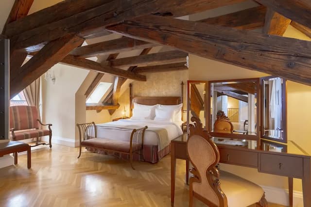 The Mozart Prague by Accor-华丽套房, 1 张双人床-3